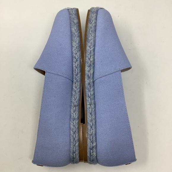 Stuart Weitzman Dree Espadrille Flats 8C Periwinkle - Picture 6 of 12
